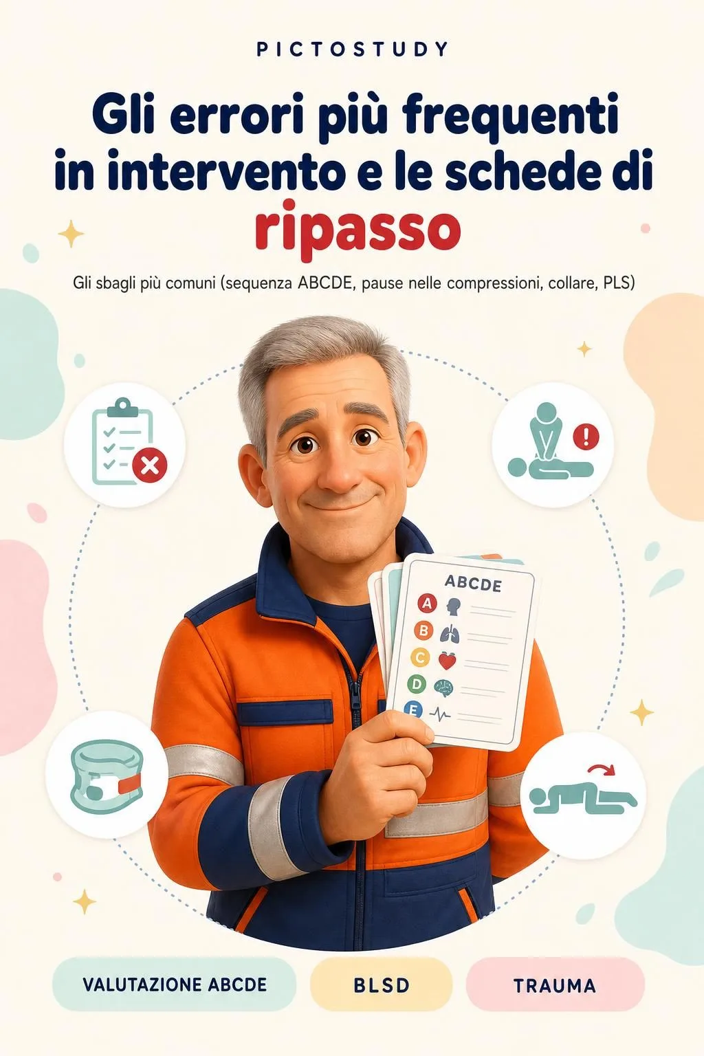Gli errori più frequenti in intervento e le schede di ripasso