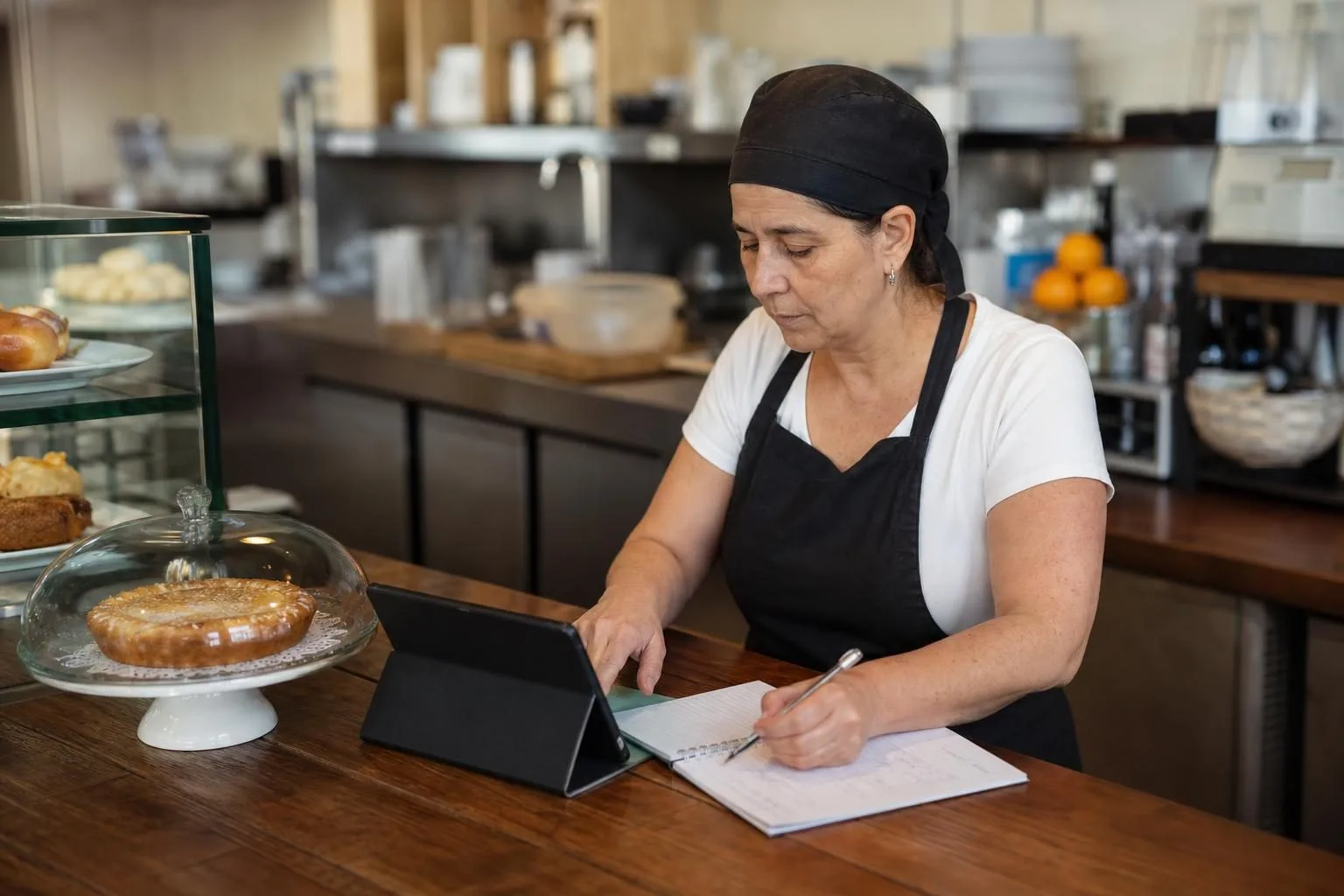 Já trabalha na cozinha ou ao balcão