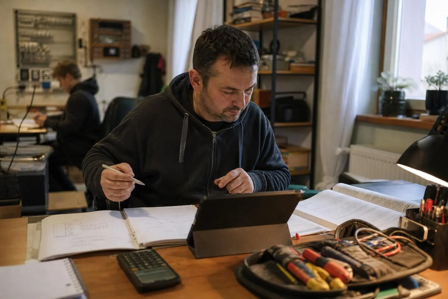 Už pracujete jako elektrikář