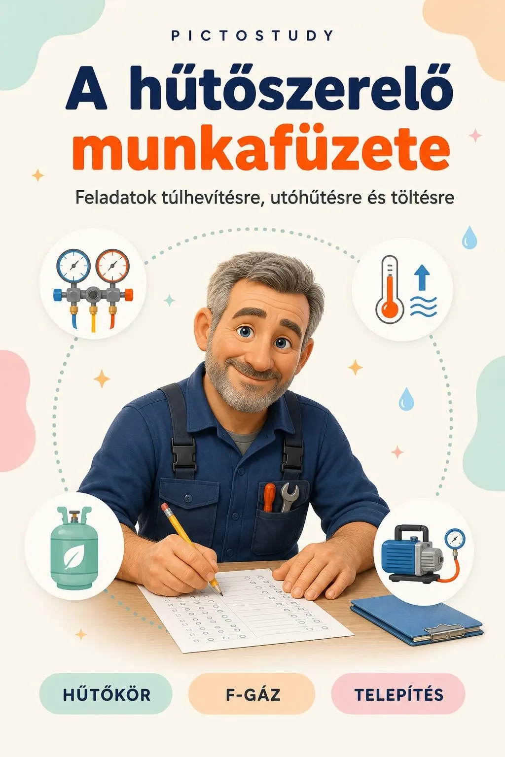 A hűtőszerelő munkafüzete