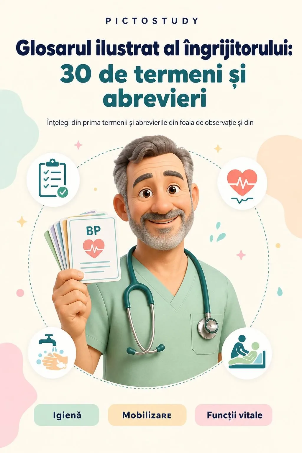 Glosarul ilustrat al îngrijitorului: 30 de termeni și abrevieri