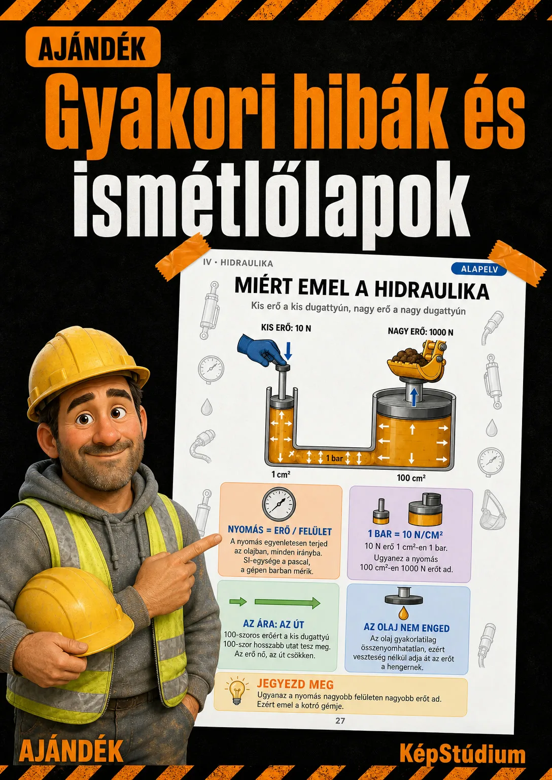 Gyakori hibák és ismétlőlapok