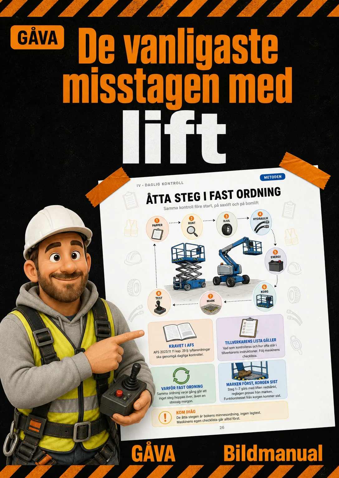 De vanligaste misstagen med lift