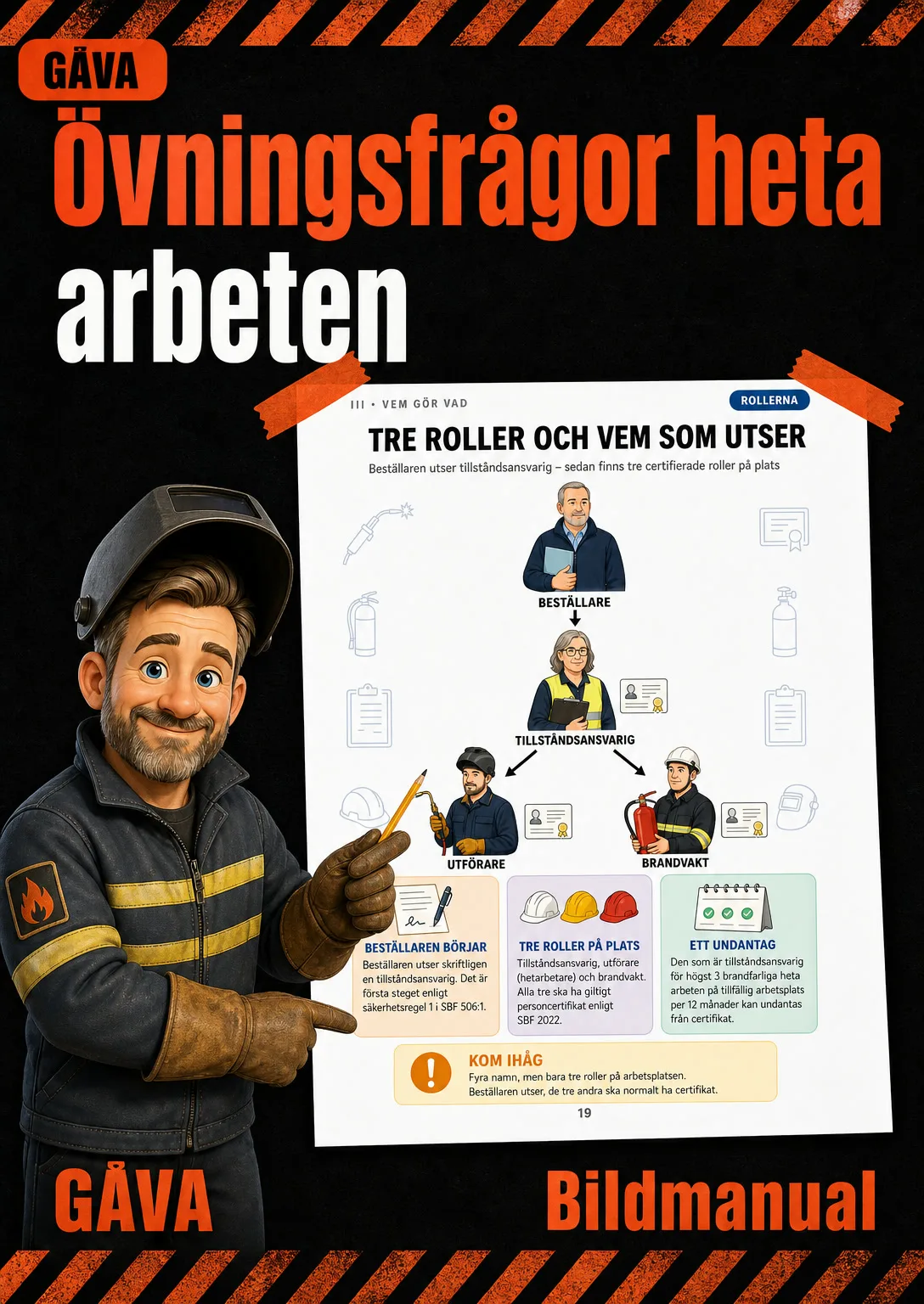 Övningsfrågor heta arbeten
