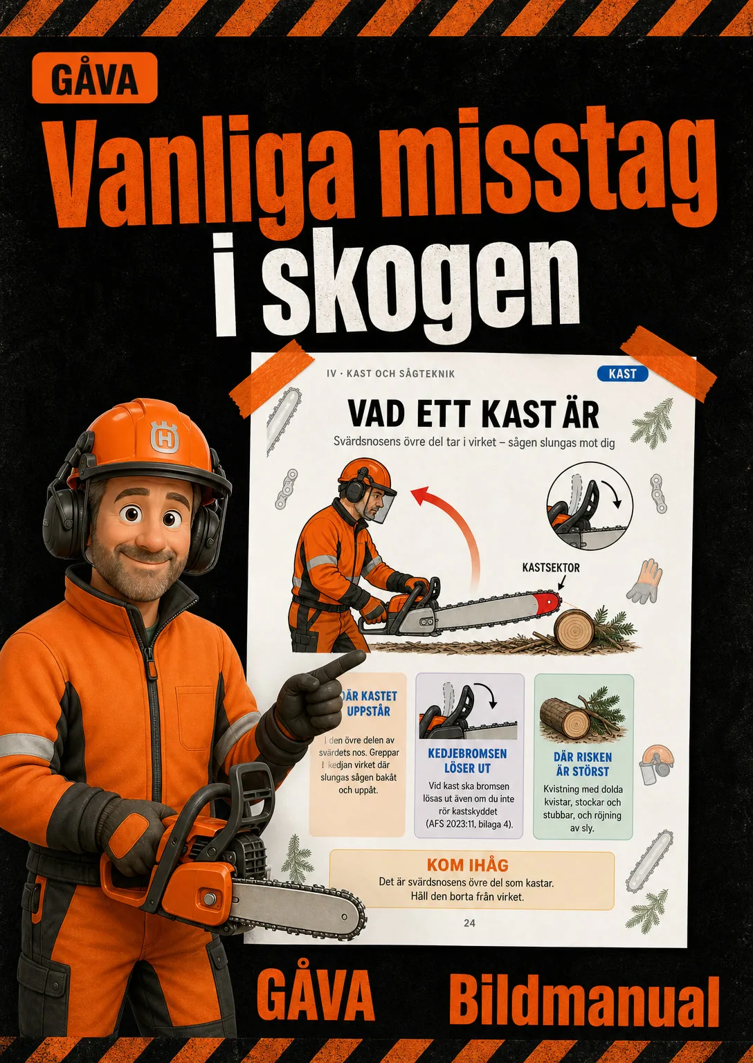 Vanliga misstag i skogen
